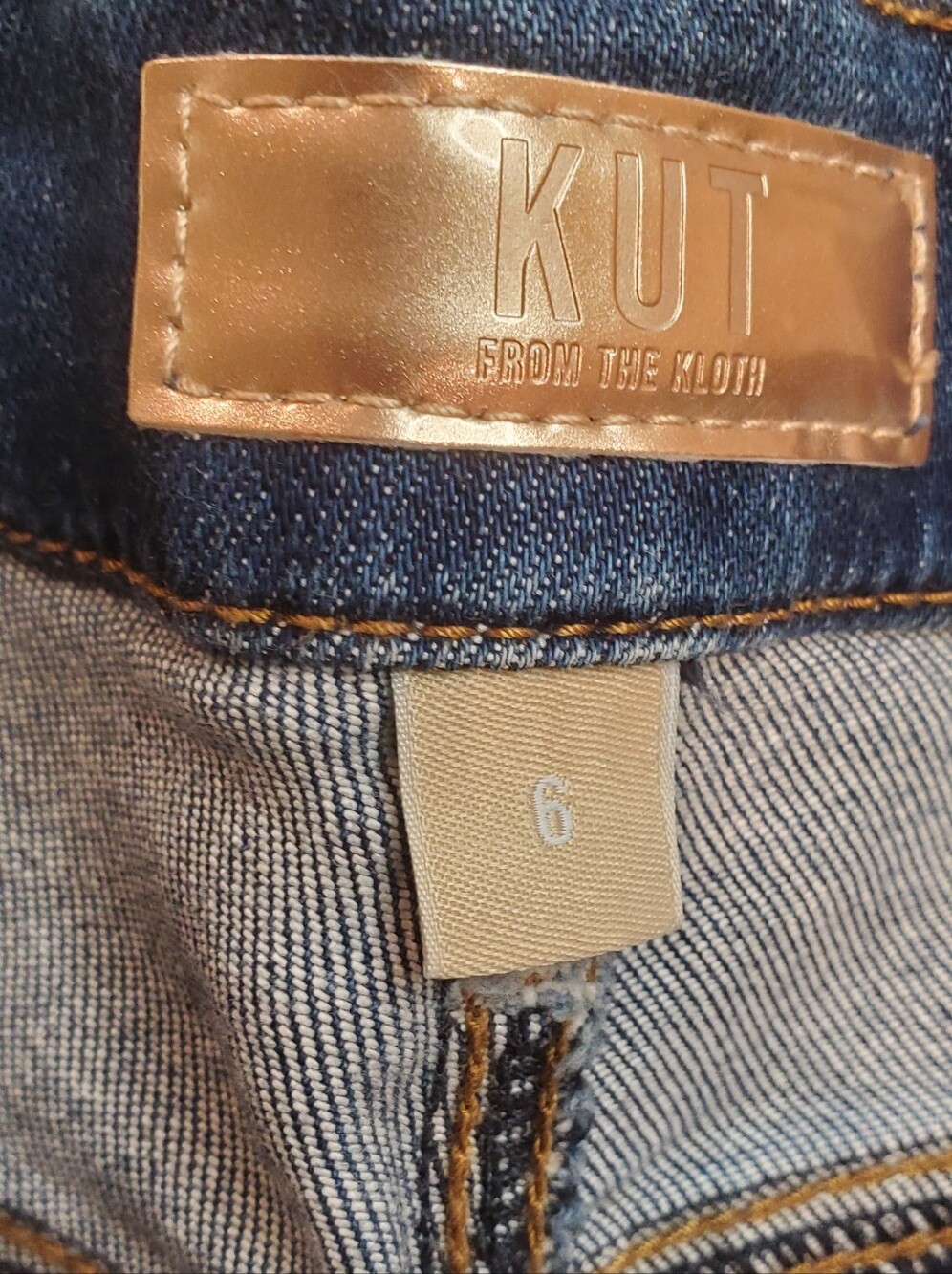 NWT Kut From The Kloth High-Rise MEG Fab AB Wide Leg Women’s Jeans Size 6 - Picture 7 of 13